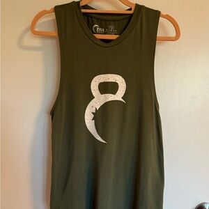 ZYIA Olive  Eight-ball Activewear Top